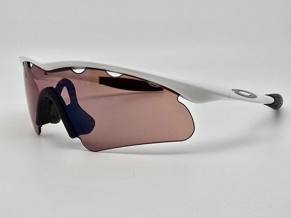 Gafas de sol Oakley 09-200 M marco blanco ventilado Golf G30 iridio híbrido S Foto 3 de 4