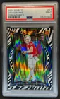 2024 Select Drake Maye Concourse SP Zebra Prizm Shock RC #27 Patriots PSA 9