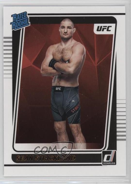 2022 Donruss UFC Rated Rookie Sean Strickland #206 8d4