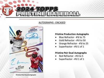 2024 Topps Pristine Baseball Hobby Pack | eBay