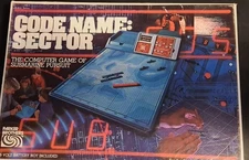 Code Name: SECTOR The Computer Game of Submarine Pursuit (1977) Parker Brothers!