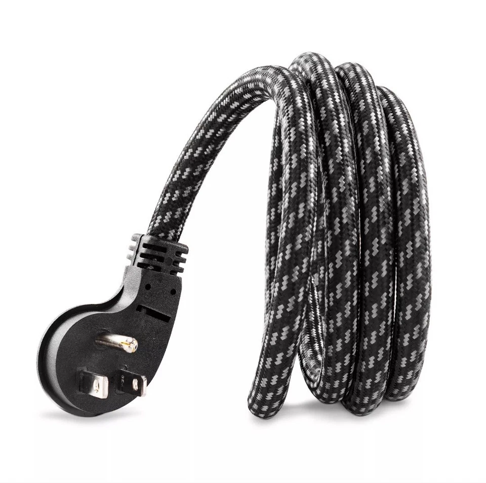 CyberPower 7 Outlet Surge Protector 6 Ft. Braided Cord (Black) - Image 4 of 4