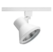 Juno Lighting Track Lighting Head,Flare,Wht,4 7/8in R552 WH Juno Lighting R552