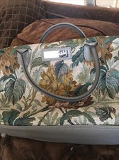Diane Von Furstenberg Carry-on Luggage Floral Tapestry Design
