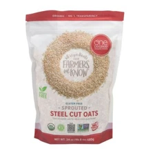 One Degree Organic Foods Organic Sprouted Steel Cut Oats 24 oz