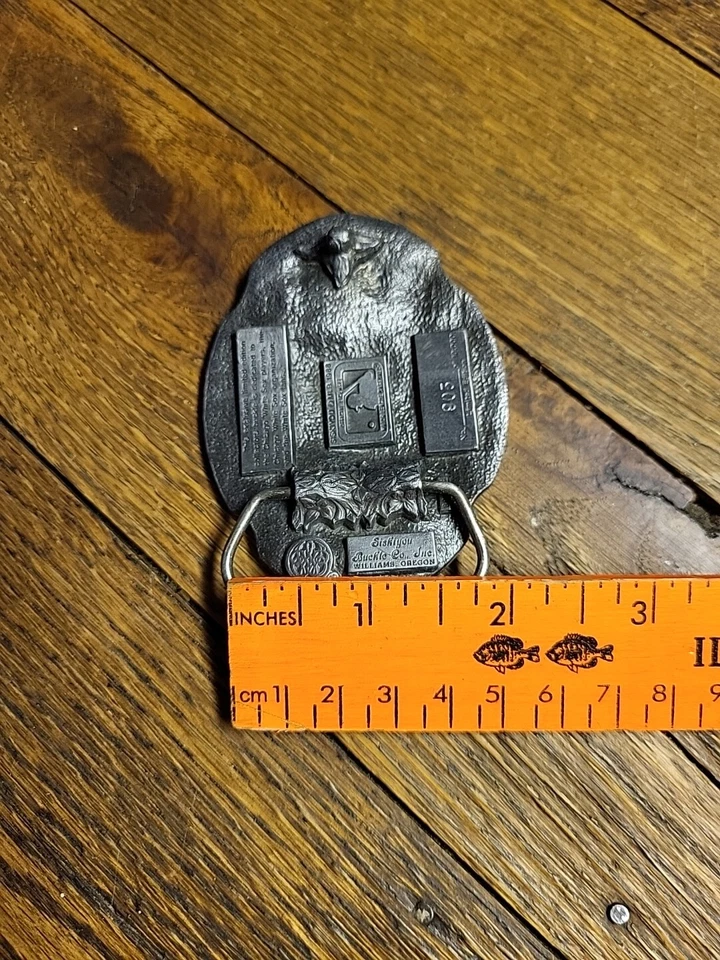 1988 Chicago White Sox Metal Belt Buckle - VTG Siskiyou  - Image 2 of 4