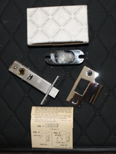 Baldwin 8510-260 Passage Knob Latch Bolt 2-3/8" 2.375 BS Polished Chrome NOS  