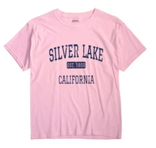 Silver Lake California CA T-Shirt Los Angeles EST