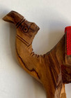Authentic Jerusalem Olive Wood Camel/ Saddle about 4" T Bethlehem Direct Blessed — photo 8