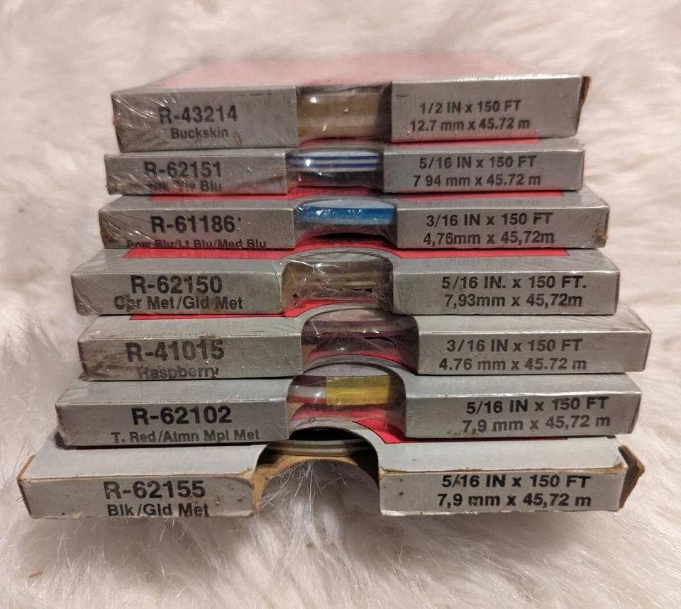 Lote De 25 Cinta A Rayas Prostripe Coche Aprobada por Fabricante Original Nuevo De Lote Antiguo Varios Colores Foto 4 de 4