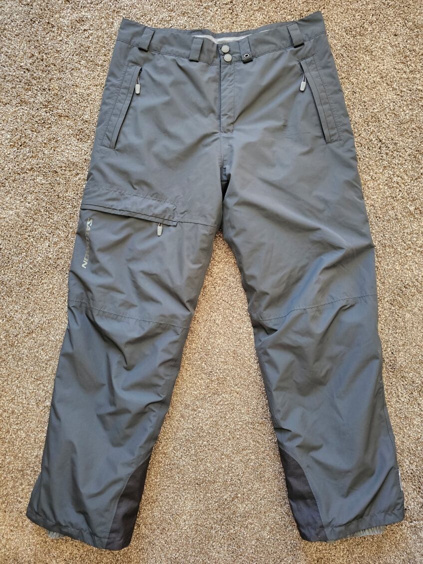 Salomon Pantaloni ATV da Sci Snowboard Uomo 38US Nero Foderati