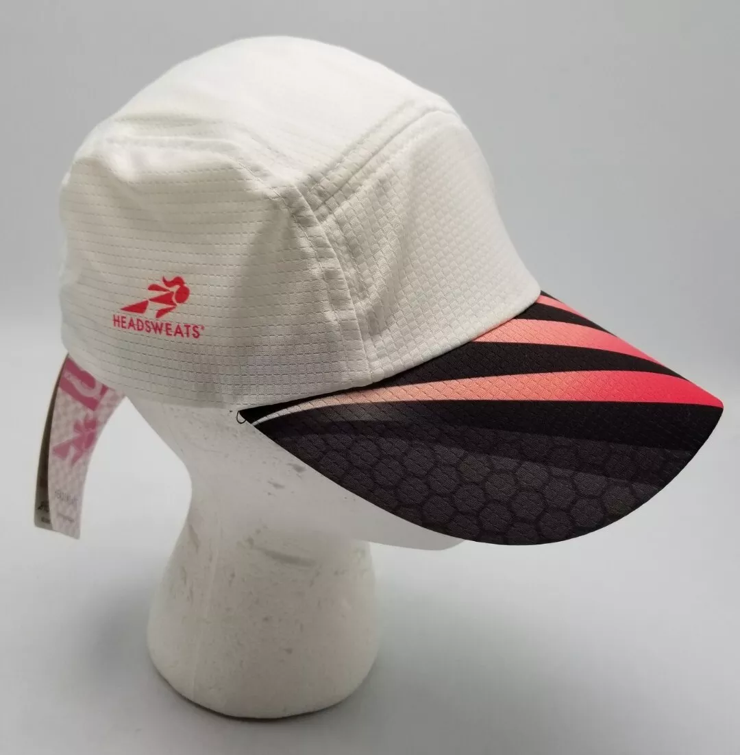 Headsweats Women Headsweats womens Race Hat Black Red Cap Black Red US