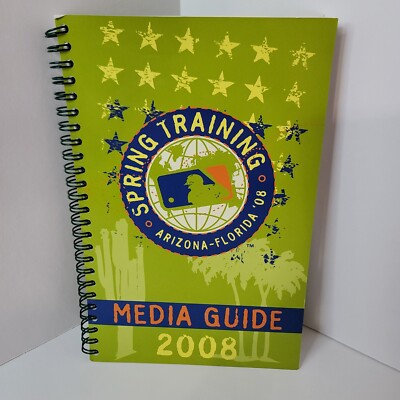 Major League Baseball Spring Training Media Guide 2008 Cactus and ...
