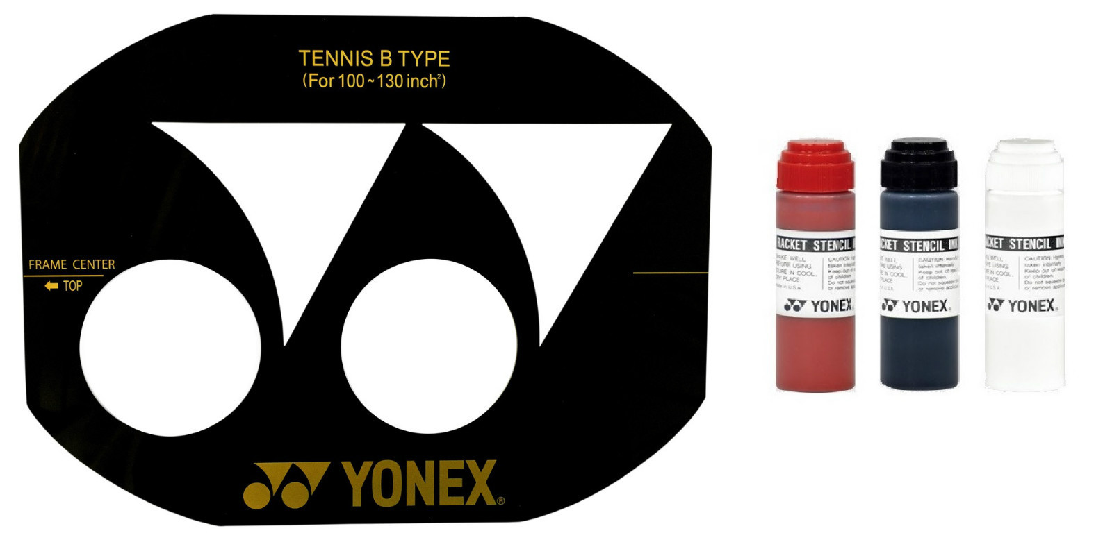 Yonex Tennis Racket String Stencil & Stencil Ink eBay