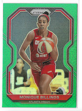 2021 Prizm WNBA Green Prizm #5 Monique Billings Atlanta Dream UCLA