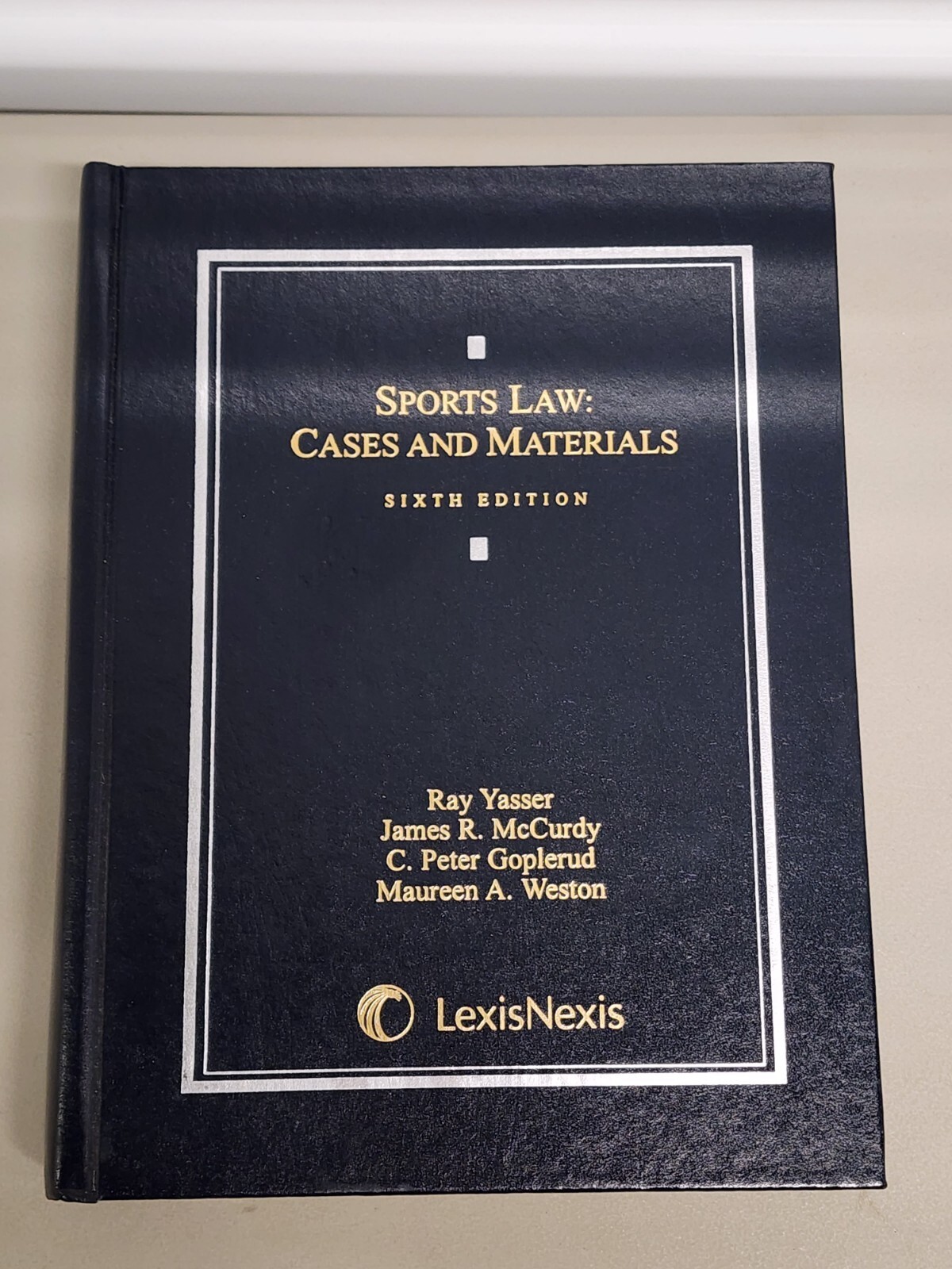 Sports Law Cases and Materials Hardcover Book eBay