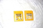 <!--F#f_0-->2 Pokémon Yellow Version Special Pikachu Edition Nintendo Game Boy Work<!--F/-->