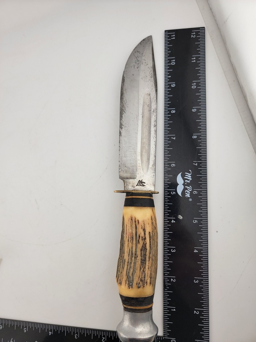 Post WW2 PIC Solingen Knife Made In Germany Used Collectors Knife
