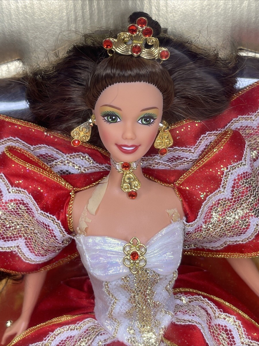 Rare Recalled Error 1997 Happy Holidays Barbie Special Edition New