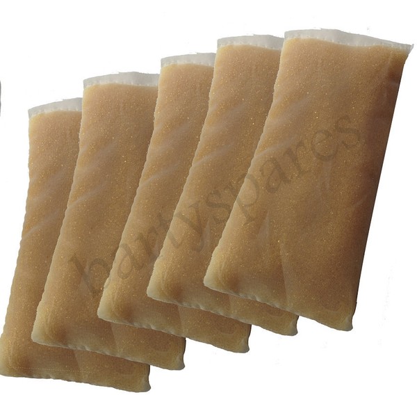 Cinco recargas de filtro antiescala para hierro generador de vapor Aldi Easy Home 