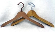 Set of 7 Wood Clothes Hangers