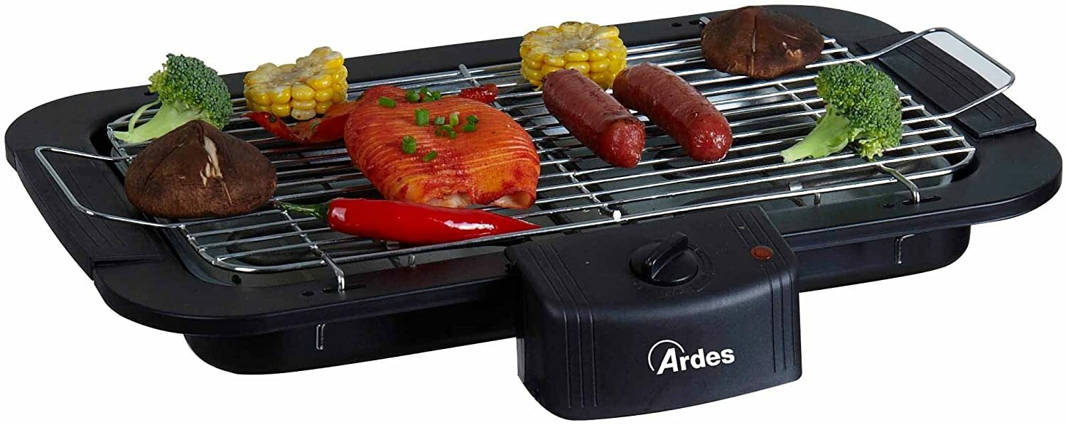 Barbecue électrique 2200W Ardes à chauffe rapide en acier inoxydable