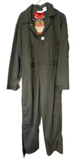 VTG NWT Key Imperial Green Fatigue Coveralls 70s Size 42