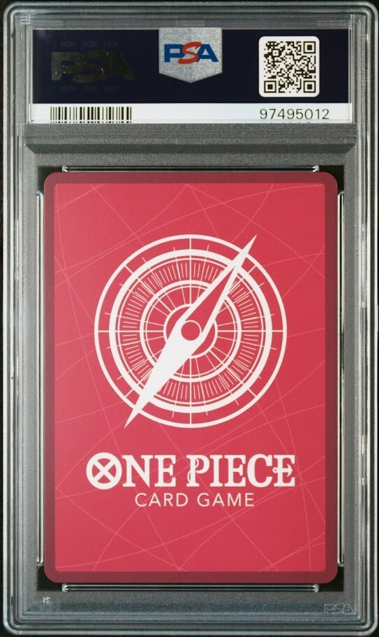 PSA 10 One Piece Luffy OP09-061 L-P Parallel Emperors in the PSA 10 One Piece Luffy OP09-061 L-P Parallel Emperors in the