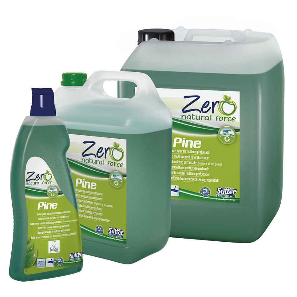 PINE Detergente naturale multiuso profumato al pino Linea ZERO 5 Kg.