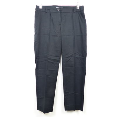 ZERO Stoffhose KARA Slim Fit Caprihose Schwarz Business Gr. 36 S