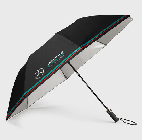 Adult' Mercedes AMG Petronas Team 2023 Polo Mens 'Zwart' - Pole Position