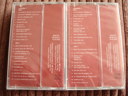 Tales from New York: The Very Best of Simon & Garfunkel - 2 X NEW CASSETTES - Picture 2 of 2