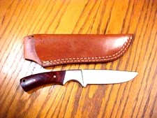 Leather knife sheath fixed blade    NO KNIFE
