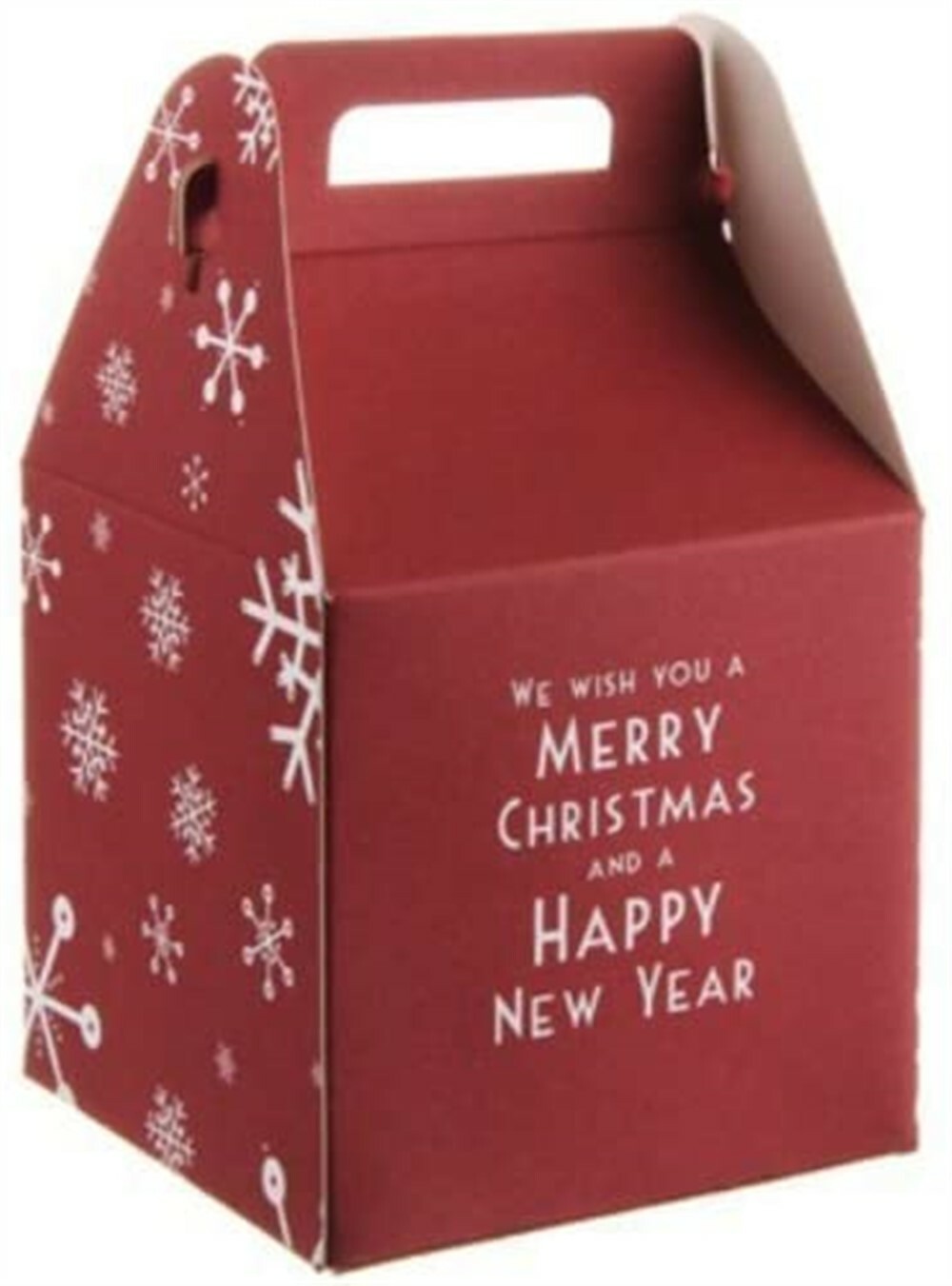 Christmas Square Giftbox East of India We Wish You A Merry Christmas