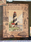 Dimensions 6924 Light At Sea Matted Accents Counted Cross Stitch Kit 2002
