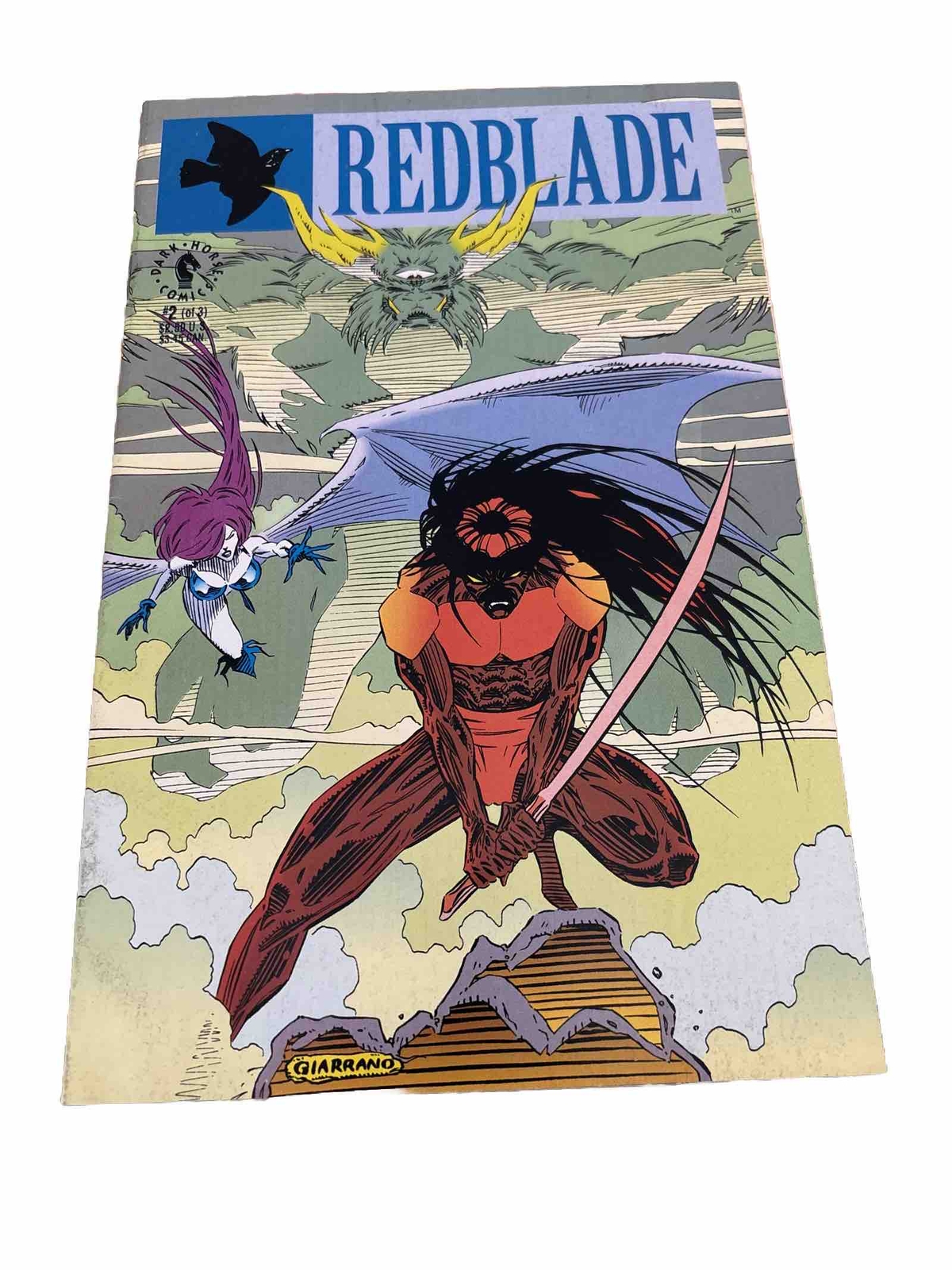 Redblade Background Redblade #2 of 3 by Dark Horse Comics in Near Mint Condition (box49) | eBay