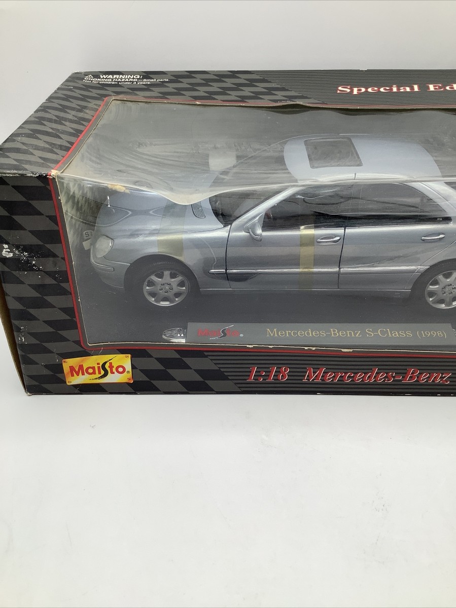 Maisto Mercedes-benz S-class 1 18 Scale Black for sale online | eBay
