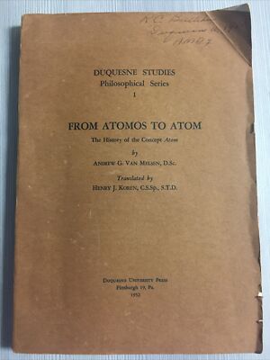 From Atomos to Atom: The History of the Concept Atom