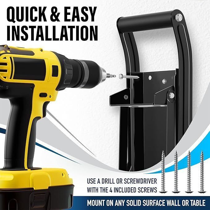 Can Crusher Wall Mounted Aluminum Can Crusher 16oz 12oz 8oz Recycling Heavy Duty