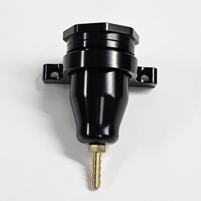 AMP Billet Hydraulic Clutch Reservoir Black Upgrade your GM Universal LSX