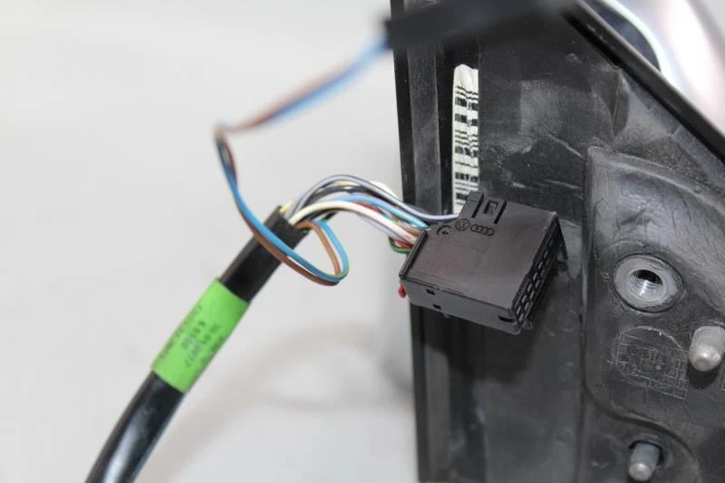 Left Driver Side Chrome Door Mirror Power Coupe Fits 2008-2014 AUDI S5 OEM 31127 - Image 4 of 4