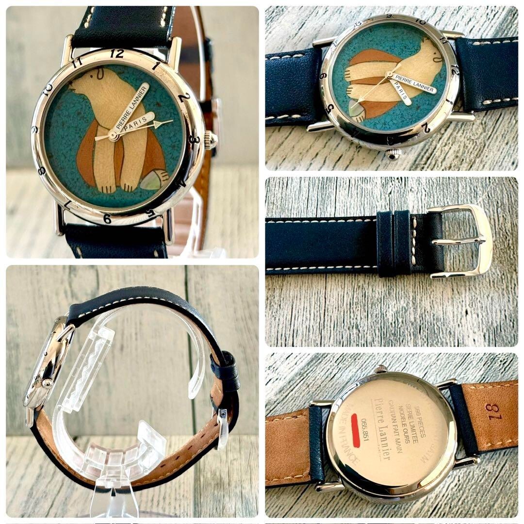 Pierre Lannier Polar Bear Watch used Check description | eBay