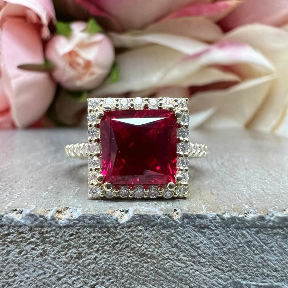 Ruby and diamond dress deals rings