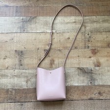 Samara Shoulder Bag Crossbody Peony Pink Adjustable Strap Vegan ~ Medium New