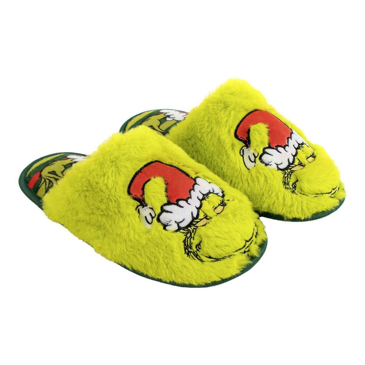 E_0002_S0741508 The Grinch Ciabatte da casa The Grinch Verde Taglia Calzatura:40