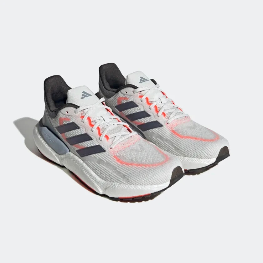 Adidas Men's White Grey SOLARBOOST 5 Running SHOES GW1962 | eBay