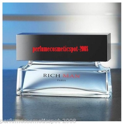 NIB RICH MAN by YVES DE SISTELLE FOR MEN 3.3 OZ / 100 ML EAU DE TOILETTE SPRAY