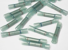 100 pcs 3M Heat Shrink Step Down Butt Connectors 16/14 to 22/18 Gauge - USA MADE