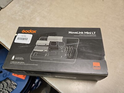 OPEN BOX Godox MoveLink Mini LT TX TX RX Kit 2  Wireless Microphone System