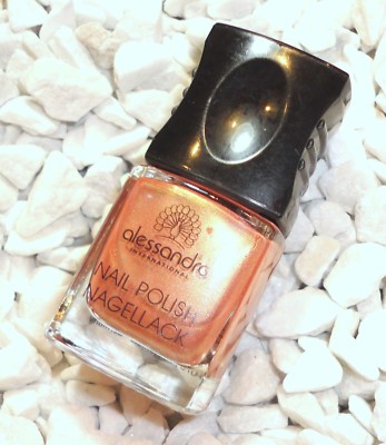 Alessandro Nagellack Farbe Shimmer Bronze Nagelstudio Neu Pearl Bronze Highlight
